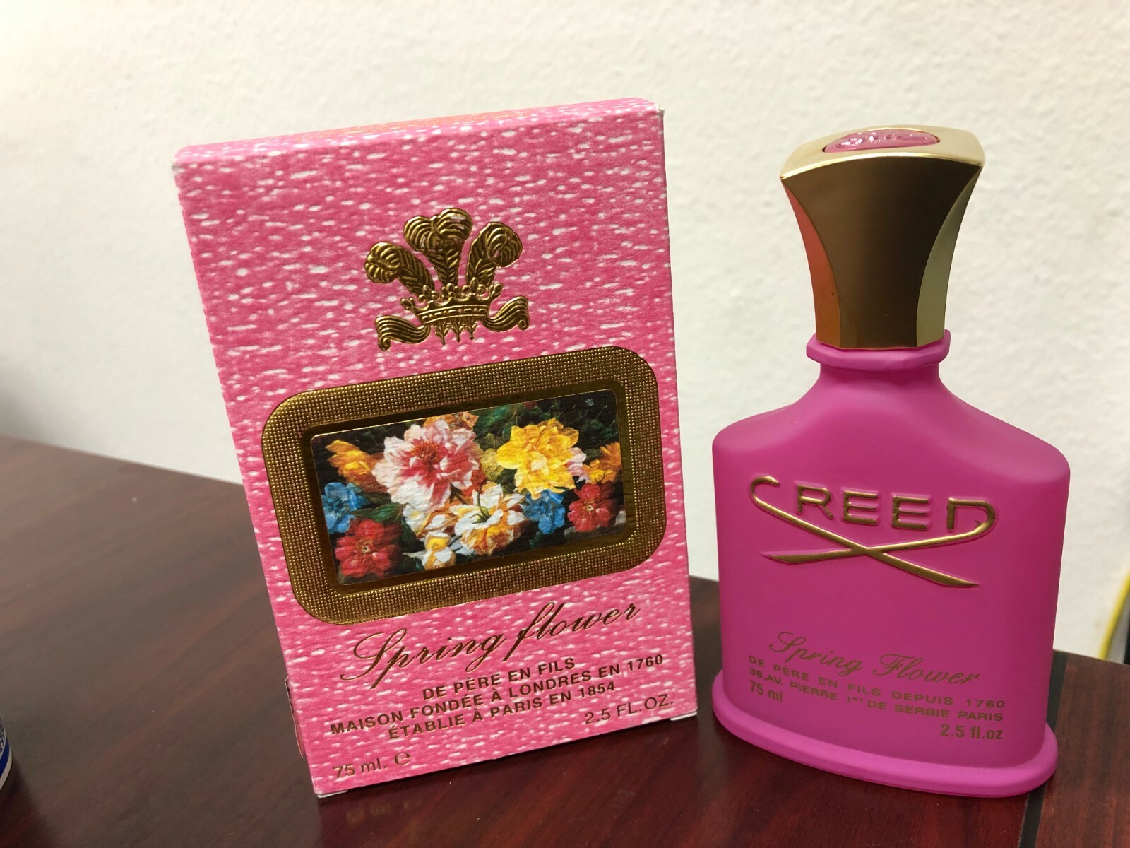 CREED SPRING FLOWER 2.5 FL oz / 75 ML MILLESIME Spray Batch