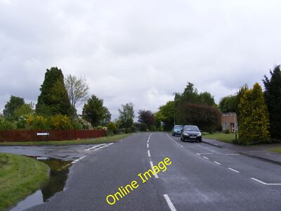 Photo 6x4 Station Road, Bentley Potash At the junction with Highfields c2013