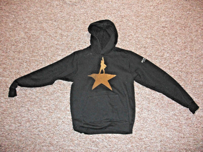 BELLA-CANVAS Hoodie SIZE S ADULT BLACK  Pullover  STAR