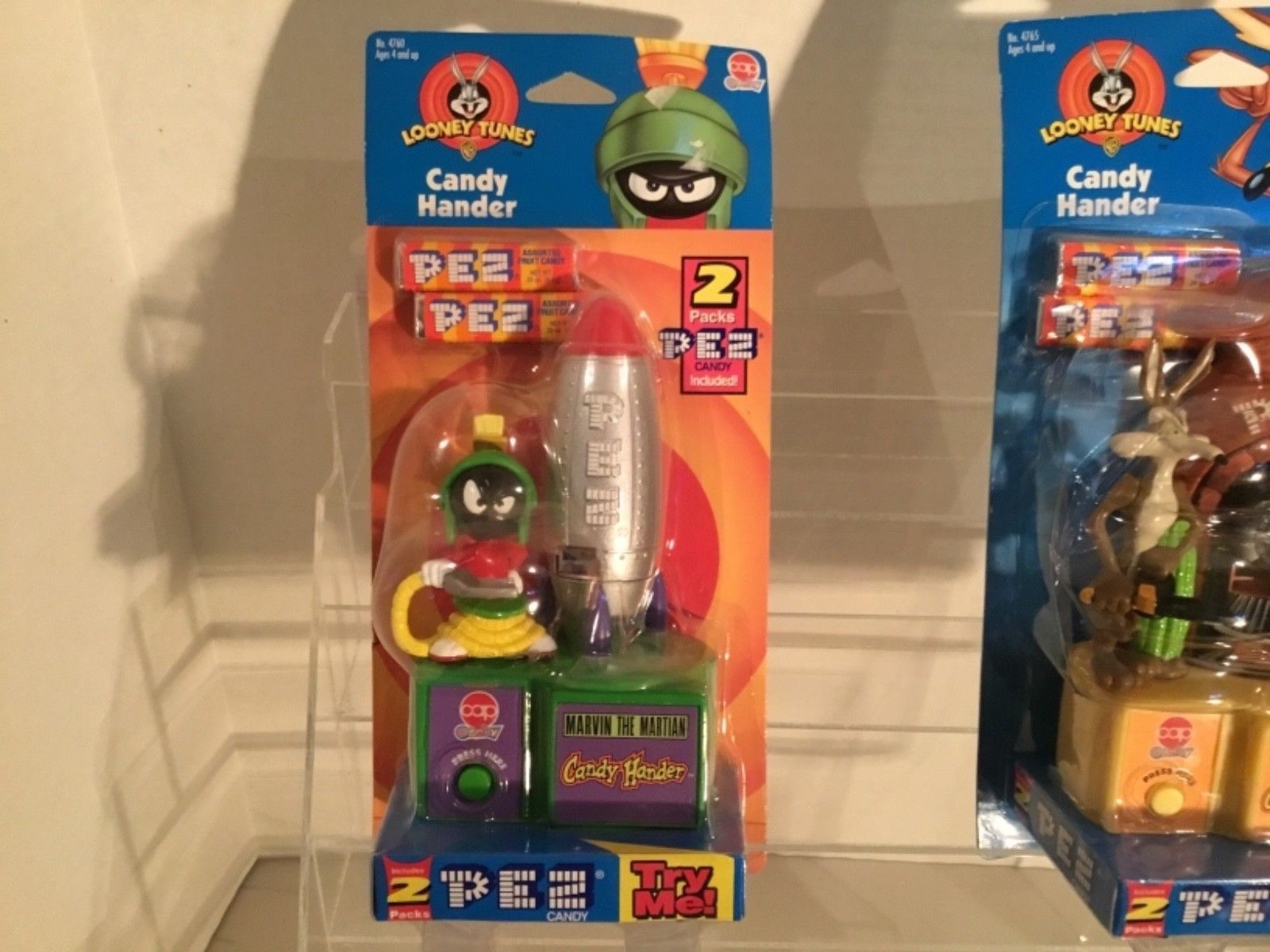 2 PEZ NOVELTY CANDY HOLDERS
