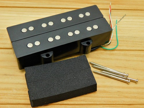 Artec Ceramic JB Twin Pickup for 4-string Fender Jazz J Bass® Humbucker 4 wire