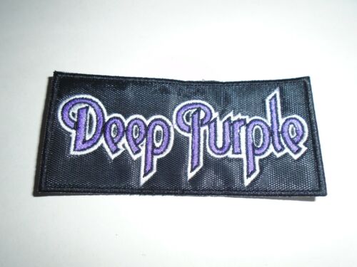 DEEP PURPLE EMBROIDERED PATCH