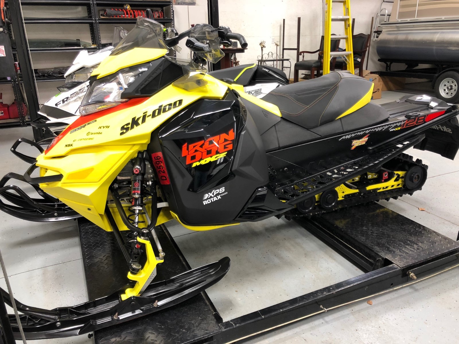 2015 Ski-Doo Iron Dog 800 ETEC MXZ XRS RevXS RMotion 128 129