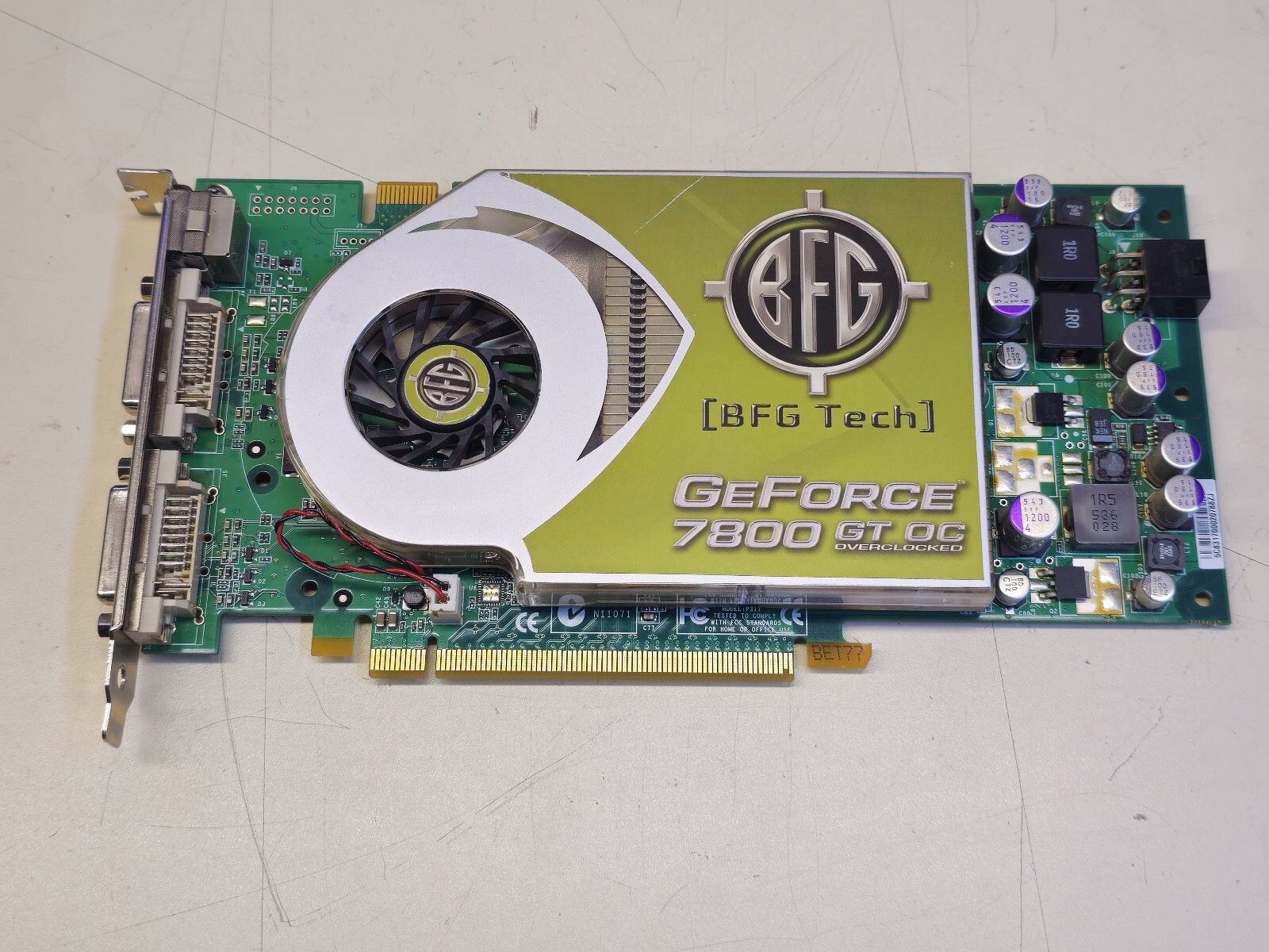BFG GeForce 7800 GT OC 256MB BFGR78256GTOC PCIe 2xDVI-I S