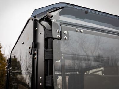 SuperATV Light Tint Rear Windshield for Honda Pioneer 1000-5 (2016+)