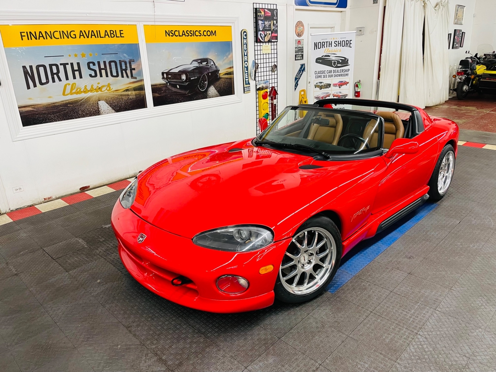 Red Dodge Viper with 12,422 Miles available now!