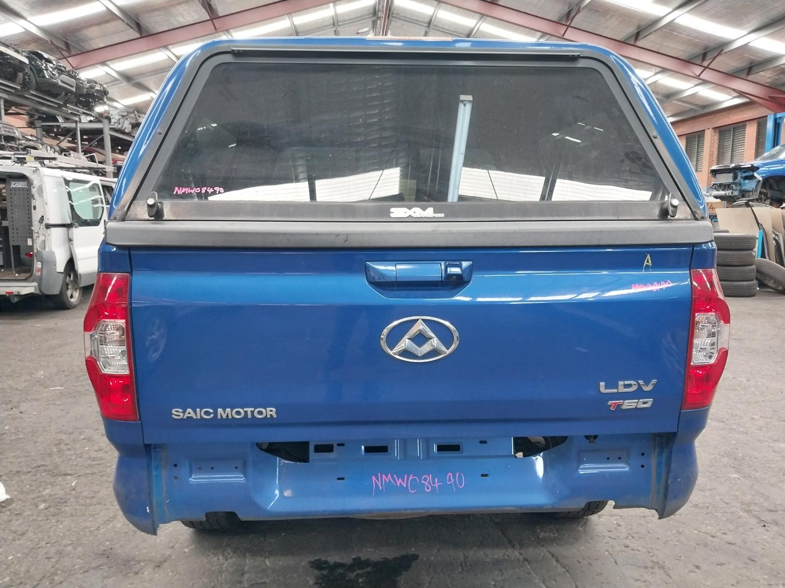 2018 LDV T60 Right Rear Door Shell Blue Sk8c | PartsClub