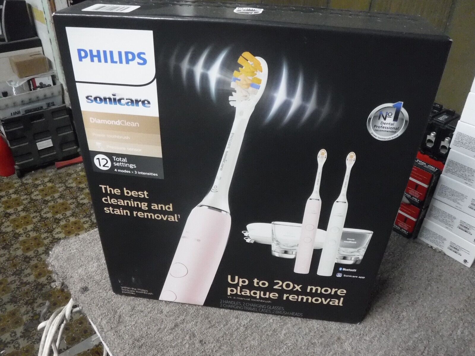*NEW* Philips Sonicare DiamondClean Rechargeable Electric Toothbrush, 3239377 *NEW* Philips Sonicare DiamondClean Rechargeable Electric Toothbrush, 3239377