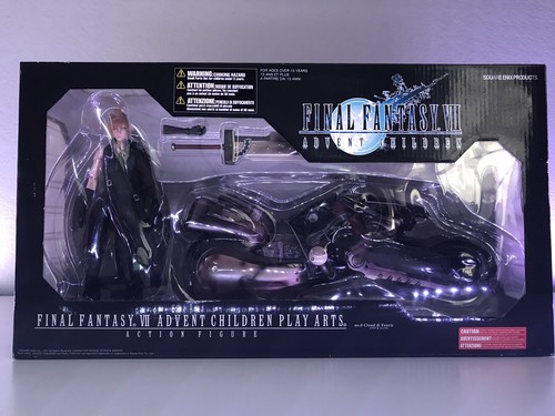 FINAL FANTASY Ⅶ No.0 Cloud&Fenrir US版 Final Fantasy VII Advent Children - Cloud & Fenrir Figure no