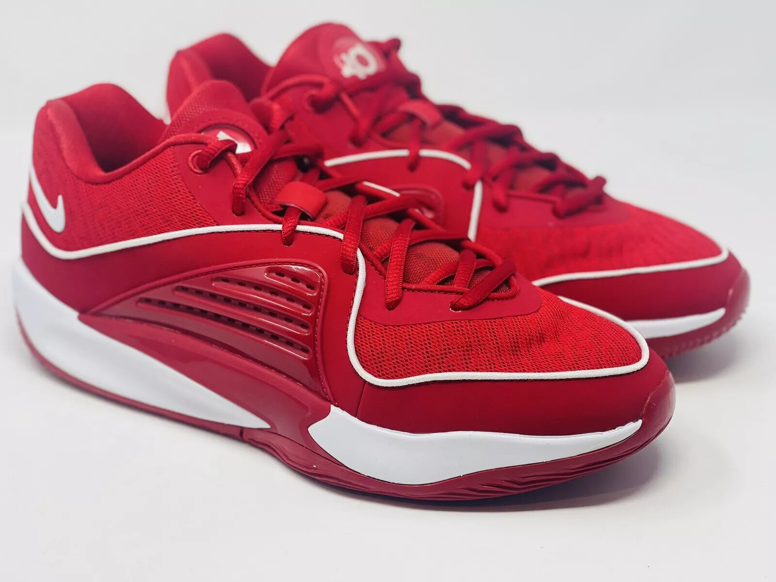 Nike Kevin Durant KD 16 TB Promo Gym Красно-белый FN7091-601 sz 8.5 Мужские