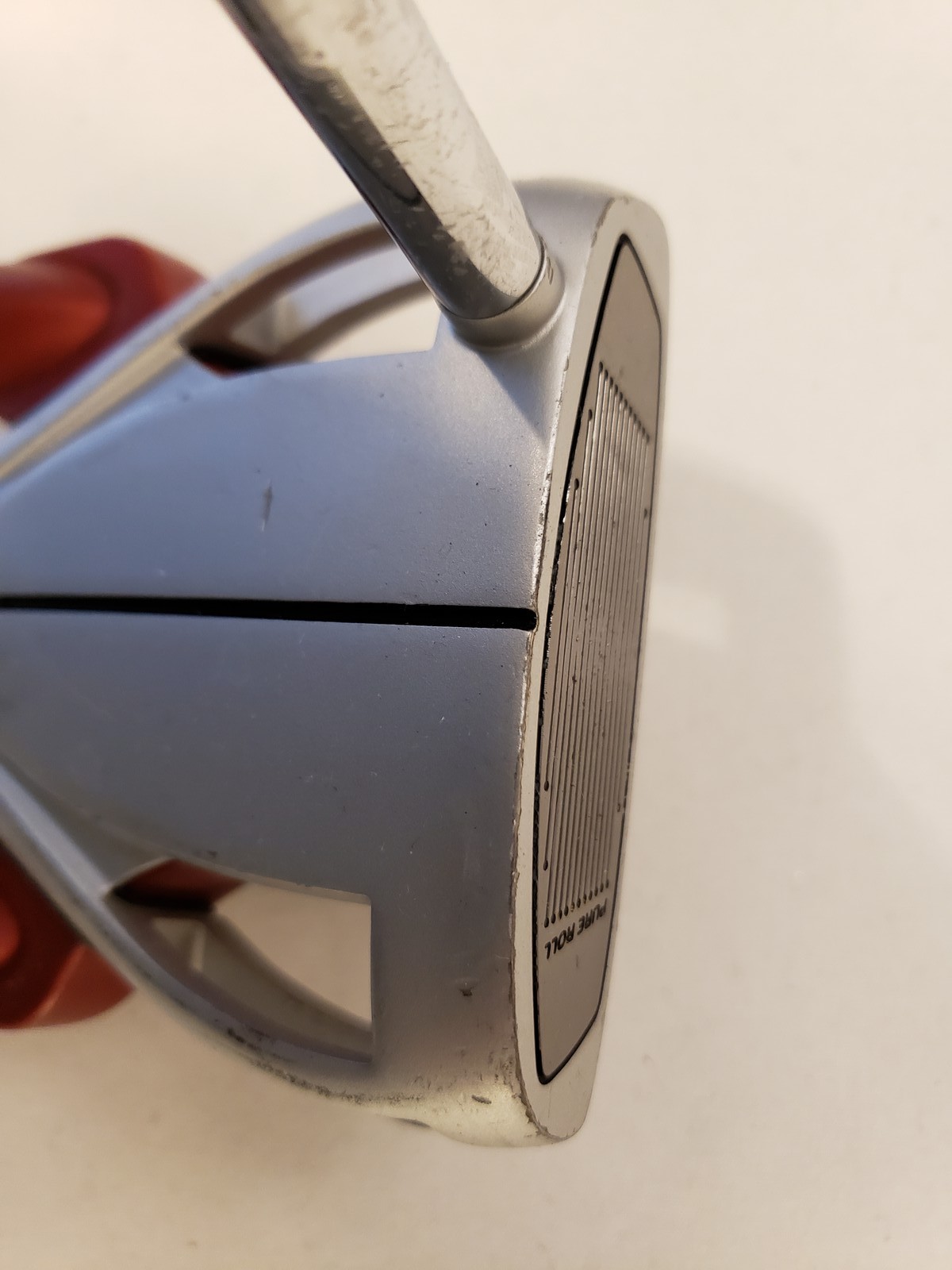 Used TaylorMade Spider Tour Platinum DB Double Bend Putter - 34" - RH