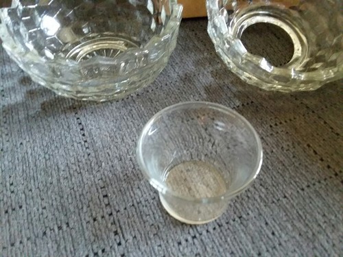 HOMCO Home Interiors Nite Light Lamp Glass Tea Light Candle Holder GLOBE