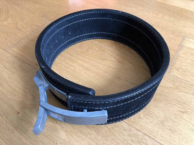 Inzer Forever Lever Belt 10MM Black Size M Gym Fitness Gumtree 