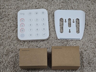 NEW Ring Alarm Keypad (2nd Gen) + Range Extender (2nd Gen) - White