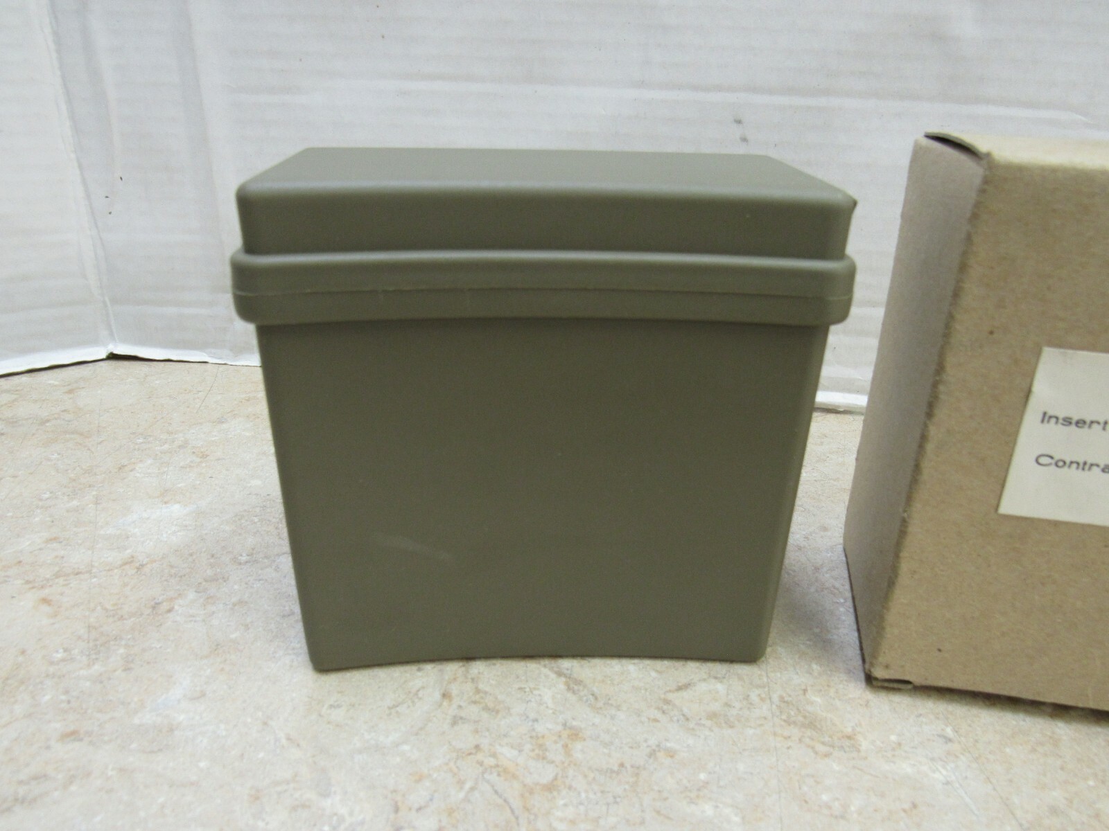 Post Vietnam Era US First Aid Kit Case Insert 1978 Dated NOS 6545-00-125-5527 