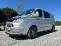 2014 TRANSIT CUSTOM CREW CAB X 6 SEATS LWB LTD 155 BHP  FACTORY MODEL NO VAT