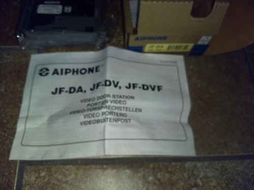 NEW AIPHONE JF-DA JF SERIES Video Door Station~18VDC~Fast Free Shipping!