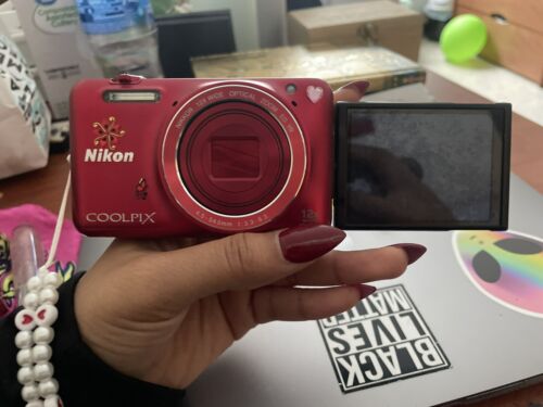 Nikon COOLPIX s6600 赤 Nikon COOLPIX S6600 Red Digital Camera 16.0MP Zoom 12X F/S