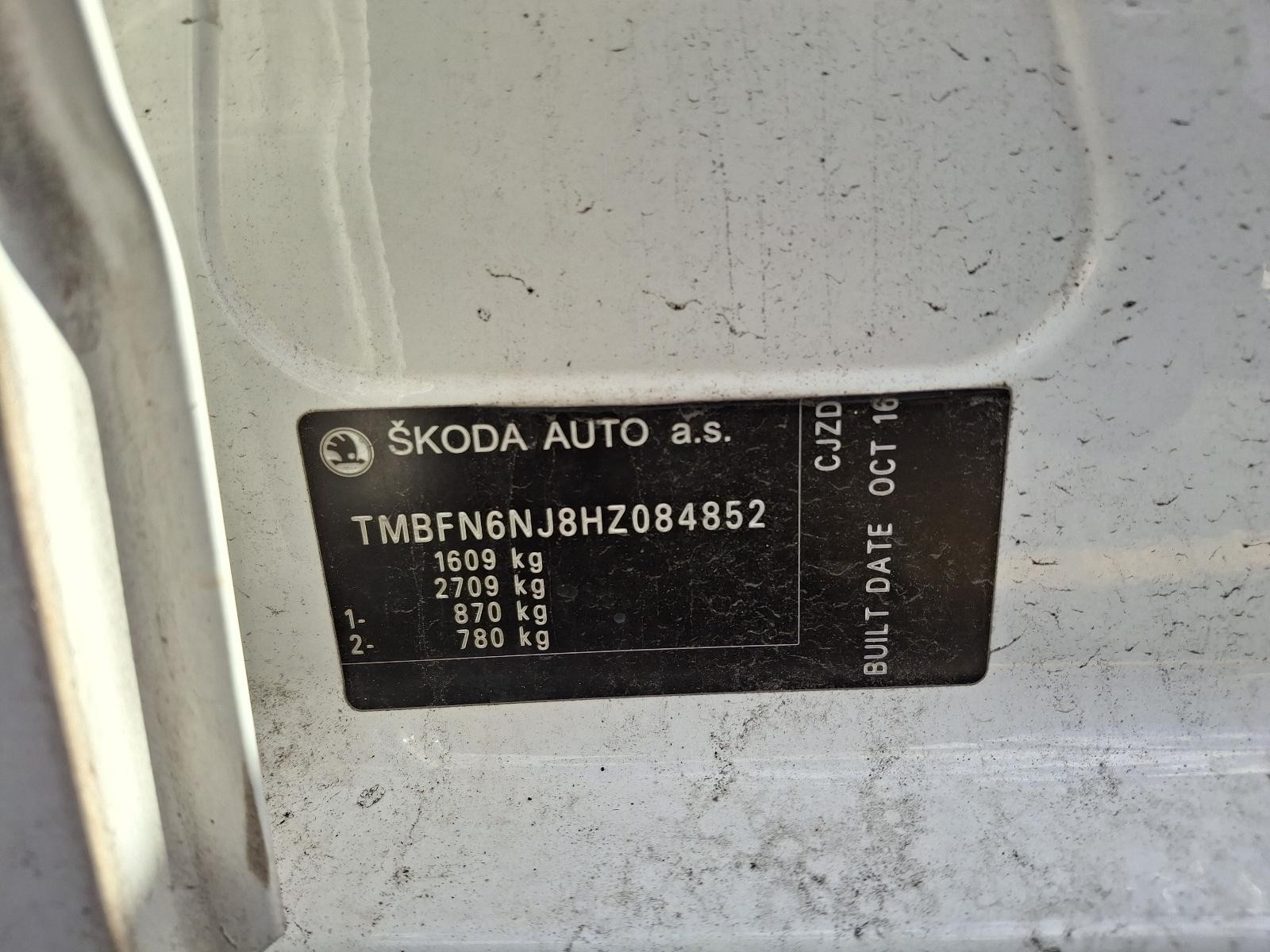 2017 Skoda Fabia 2015-2021 RIGHT FRONT LOWER CONTROL ARM NJ 01/15-08/21 image 8
