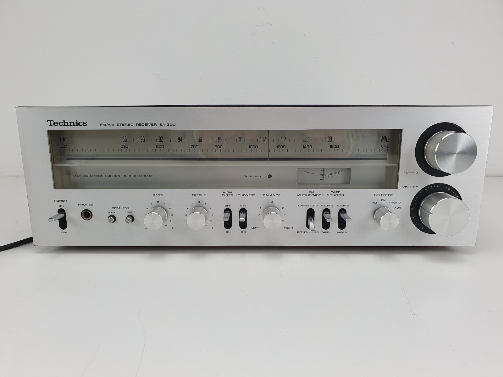 Technics SA-300 Stereo Receiver - Serviced/Recapped/Phonostage | eBay