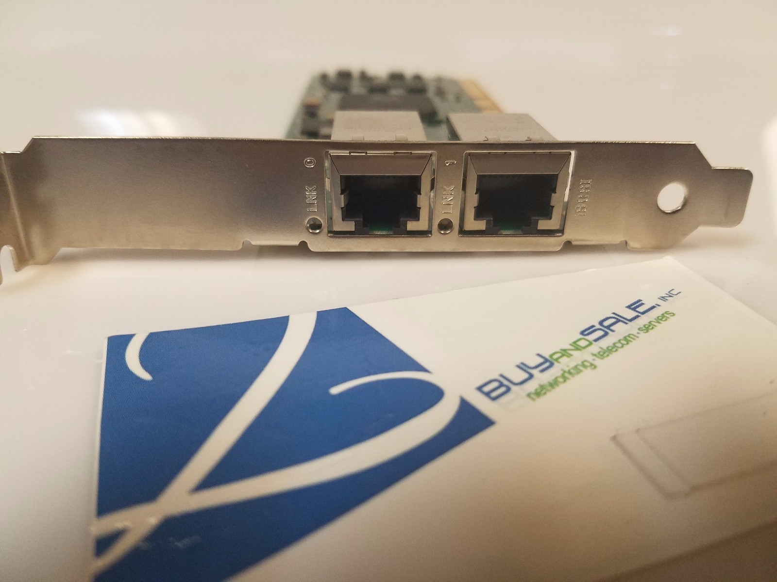 QLogic Network Adapter Card Dual Port QLA4052C ISCSI PCI-X