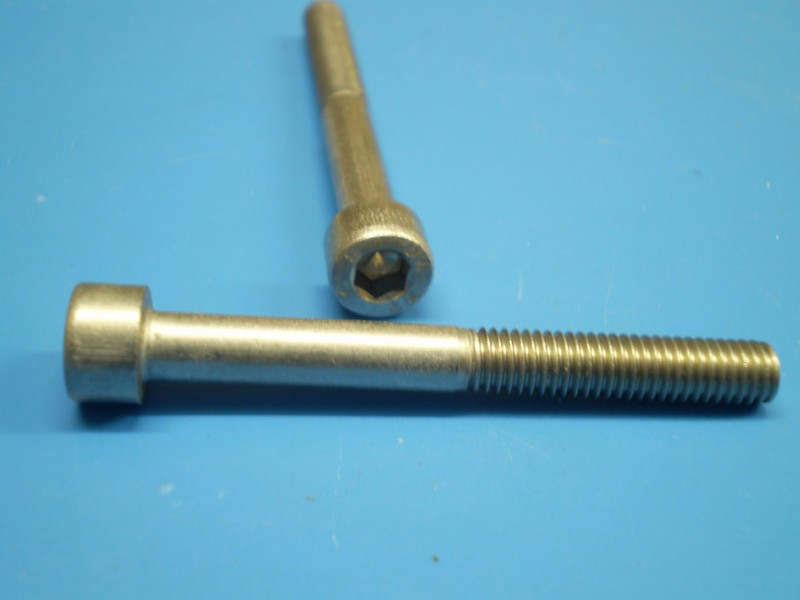 10 Muttern Edelstahl 10 Schrauben Din 912 M6 x 80 mm Rostfreier Stahl