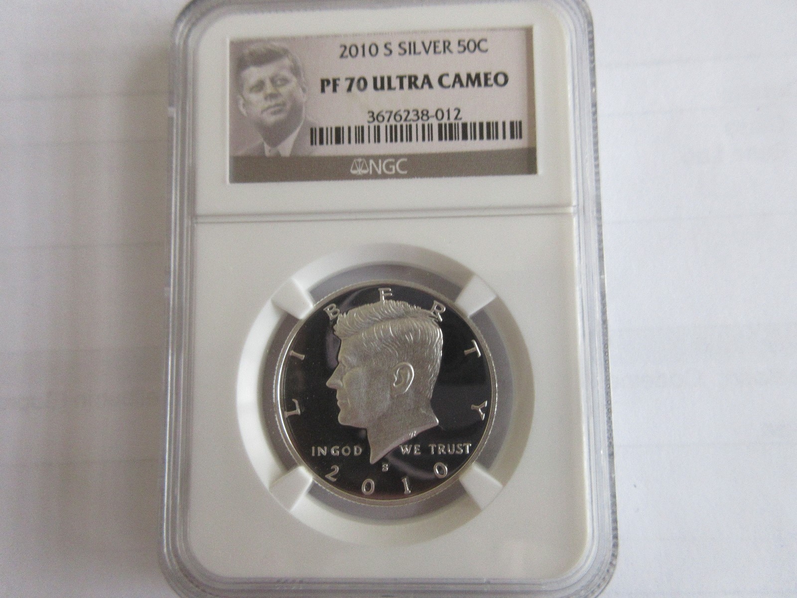 【最高鑑定品】NGC PF70 ULTRA CAMEO 2011 銀貨 ケネディ 2010-S Kennedy Half Dollar NGC PF 70 Ultra Cameo | eBay