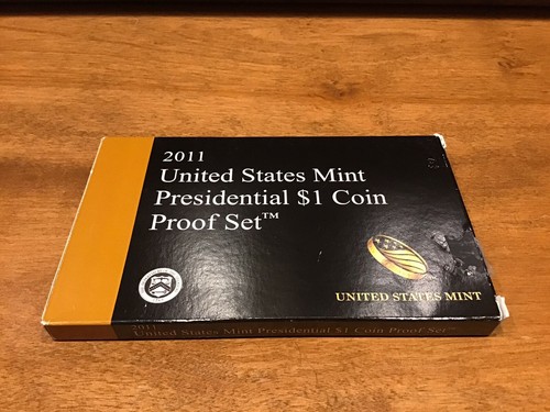 2011 U.S Mint Presidential $1 Coin Proof Set W/ COA
