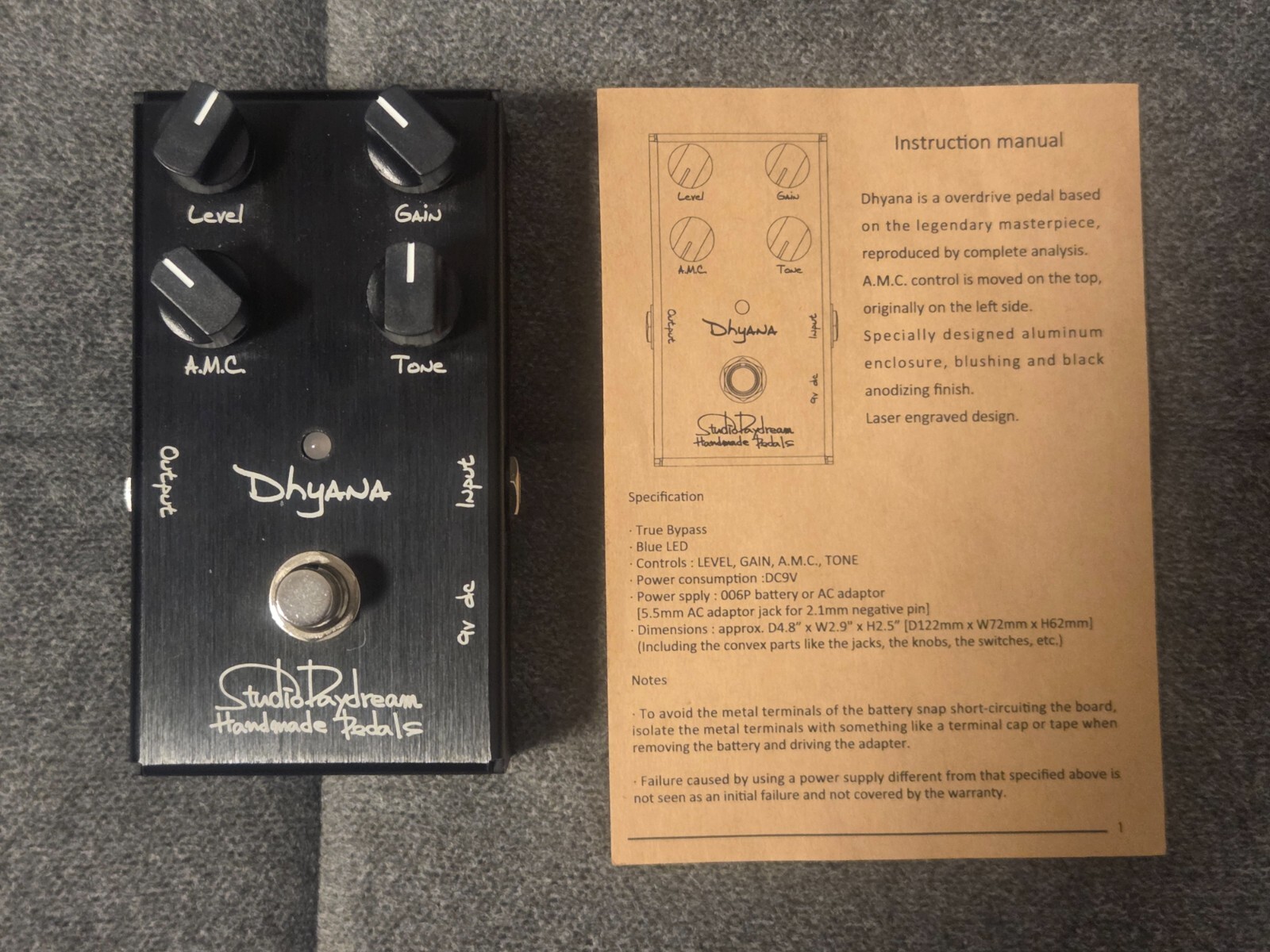 ギター Studio Daydream Dhyana Overdrive Rev.2.1 dhyana-3_1600x.jpg?v=1605286959