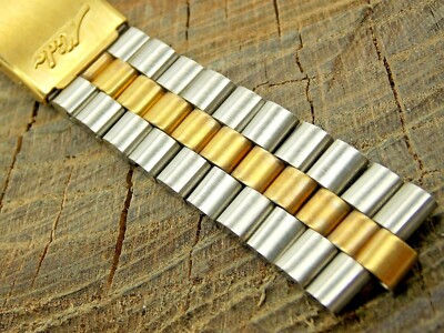 Vintage Mido Watch Band Deployment Stainless Center Link Attachment NOS Unused