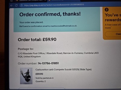 Item photo(s) from verified buyer