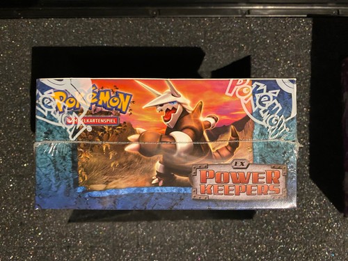 Pokémon Sealed Display EX Power Keepers Booster Box Deutsch Goldstar OVP