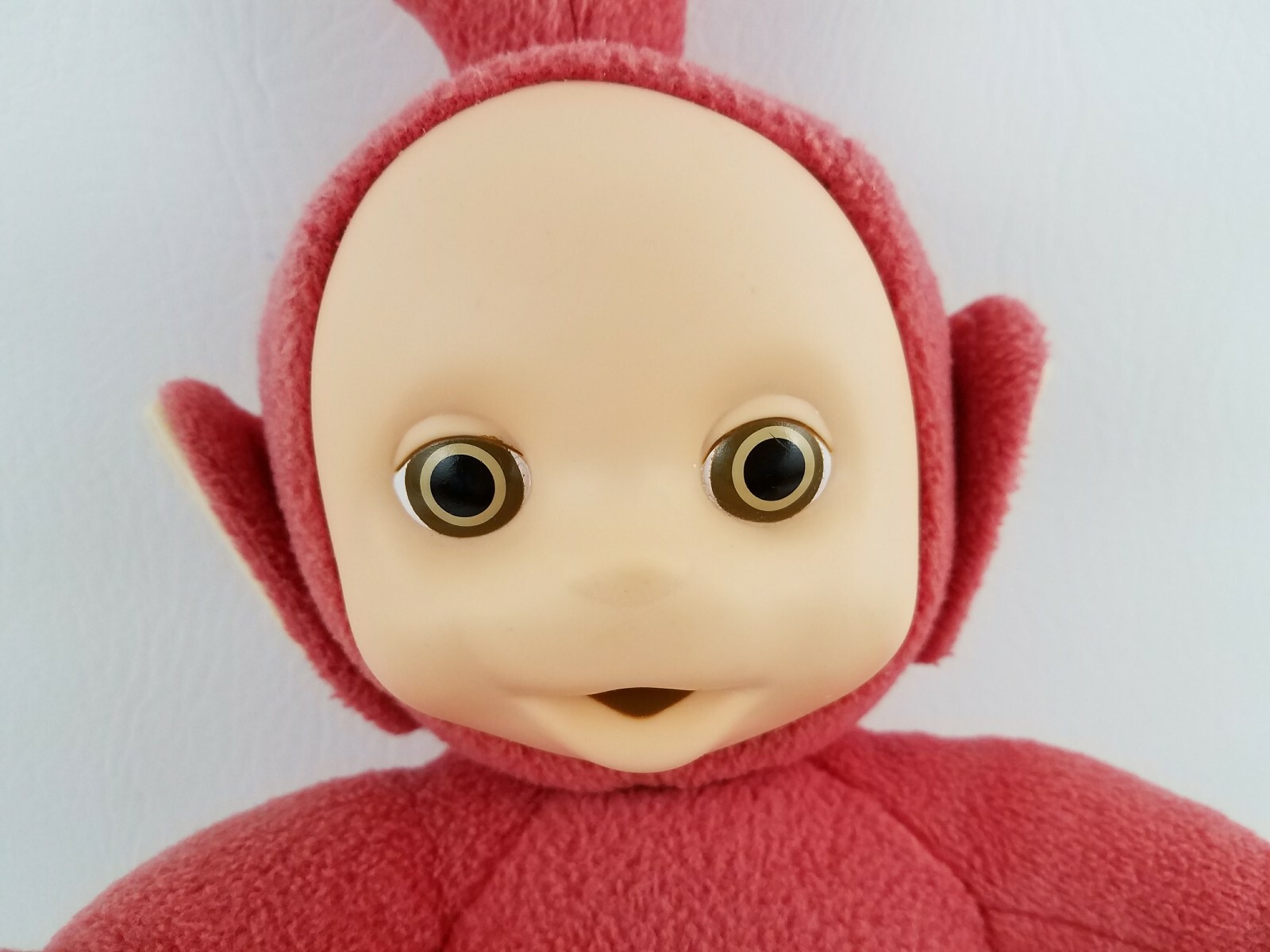 2002 Vintage Teletubbies Talking Po Red Doll Plush IPTV Toy Discontinued Rare