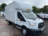2016 Ford Transit 2.2 TDCi 350 One-Stop Luton RWD L3 Euro 5 3dr CHASSIS CAB Dies