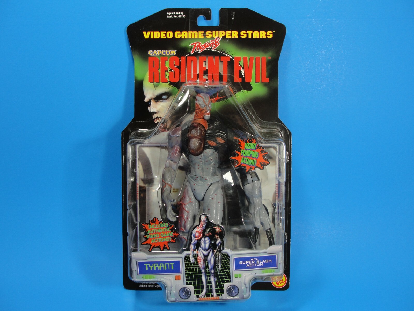 TOY BIZ／RESIDENT EVIL　✨希少品　　【中古／未開封品】 1998 Toy Biz Resident Evil Video Game Super Stars Tyrant