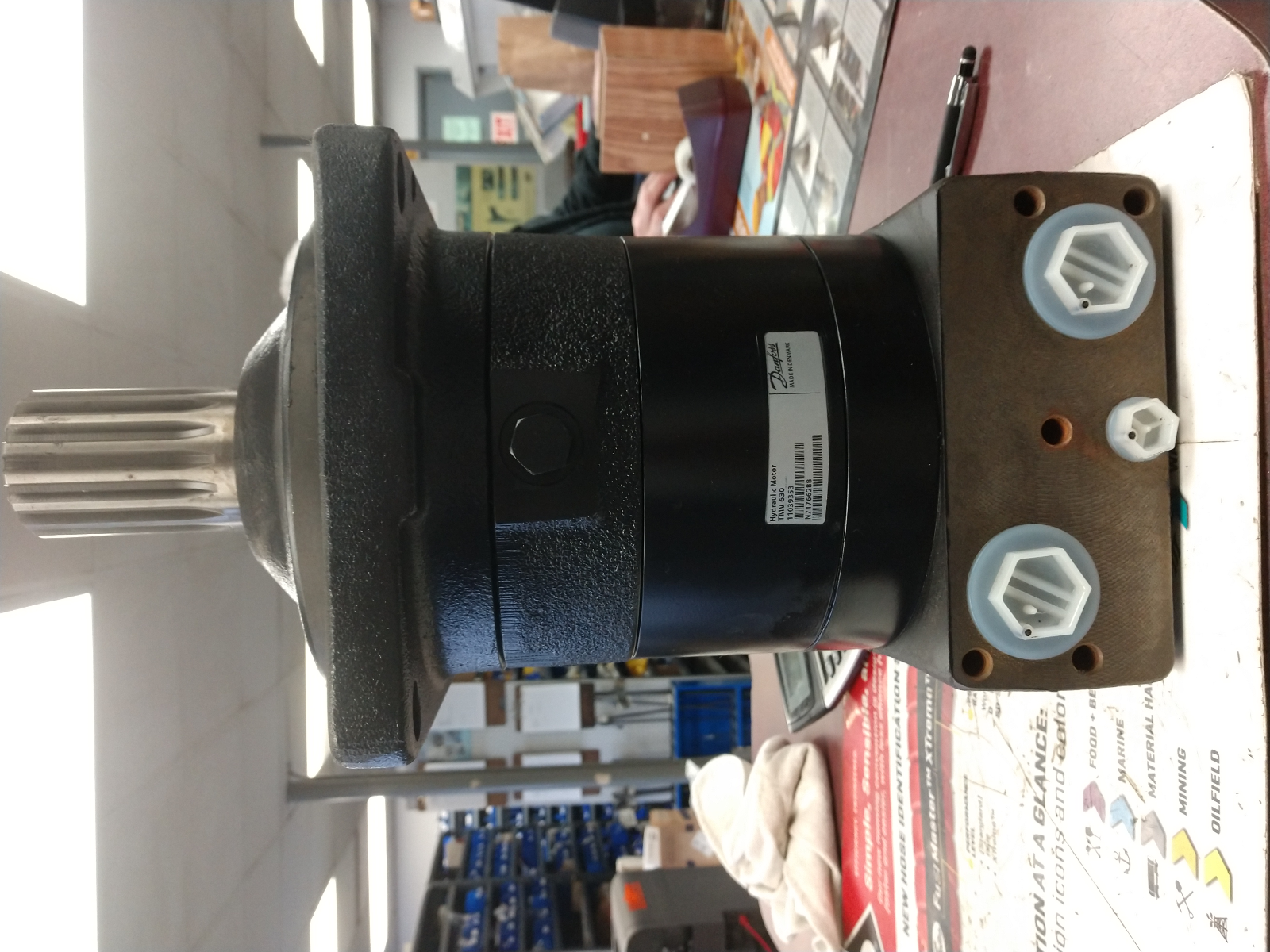 TMV 630 Motor, Sauer-Danfoss Center Wheel Motor