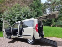 2014 Fiat Doblo 1.4 16V Wheelchair Accessible Vehicle 3 Seater Plus Wheelchair  