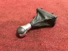 15-18 AUDI A3 S3 8V LEATHER SHIFTER KNOB ASSEMBLY 3K MILES ...