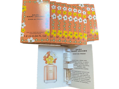 MARC JACOBS DAISY   EVER  SO FRESH EDP LOT OF 10 SAMPLES, SPRAY