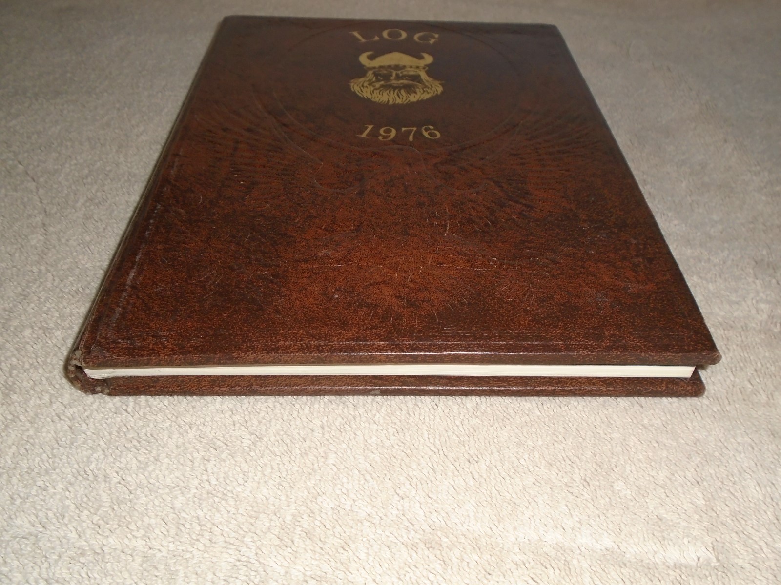 KISS CADILLAC 1975-1976 HIGH SCHOOL SENIOR YEARBOOK - VINTAGE AUCION - ACE GENE