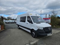 2020 ON 70 PLATE MERCEDES BENZ SPRINTER 516CDI LWB CREW VAN 79K ULEZ FREE ZONE