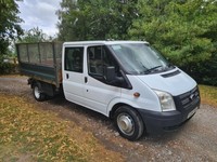 2014 Ford Transit Transit 2.2 TDCi 350 CAGED Tipper Double Cab RWD L3 LWB CHASSI