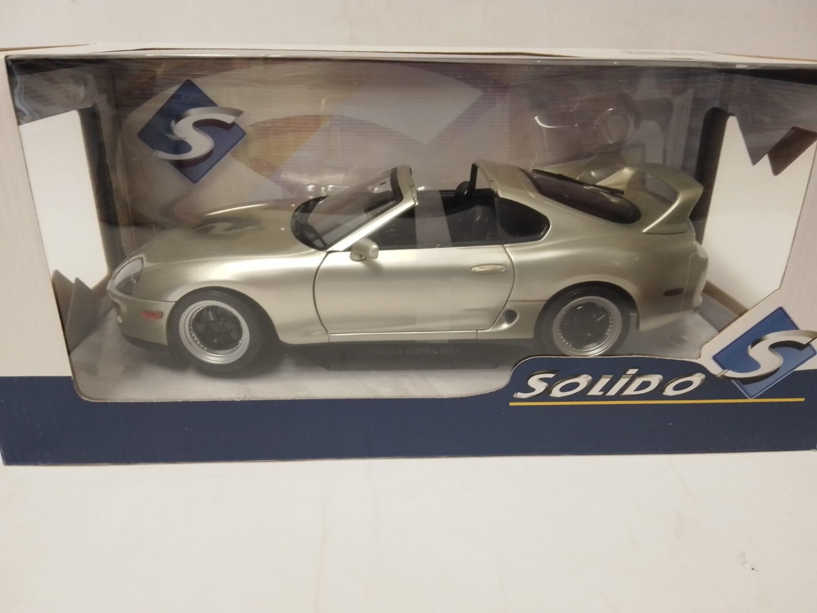 Solid Toyota Supra MK4 Quick Silver FX 1998 1/18 S1807604 | eBay