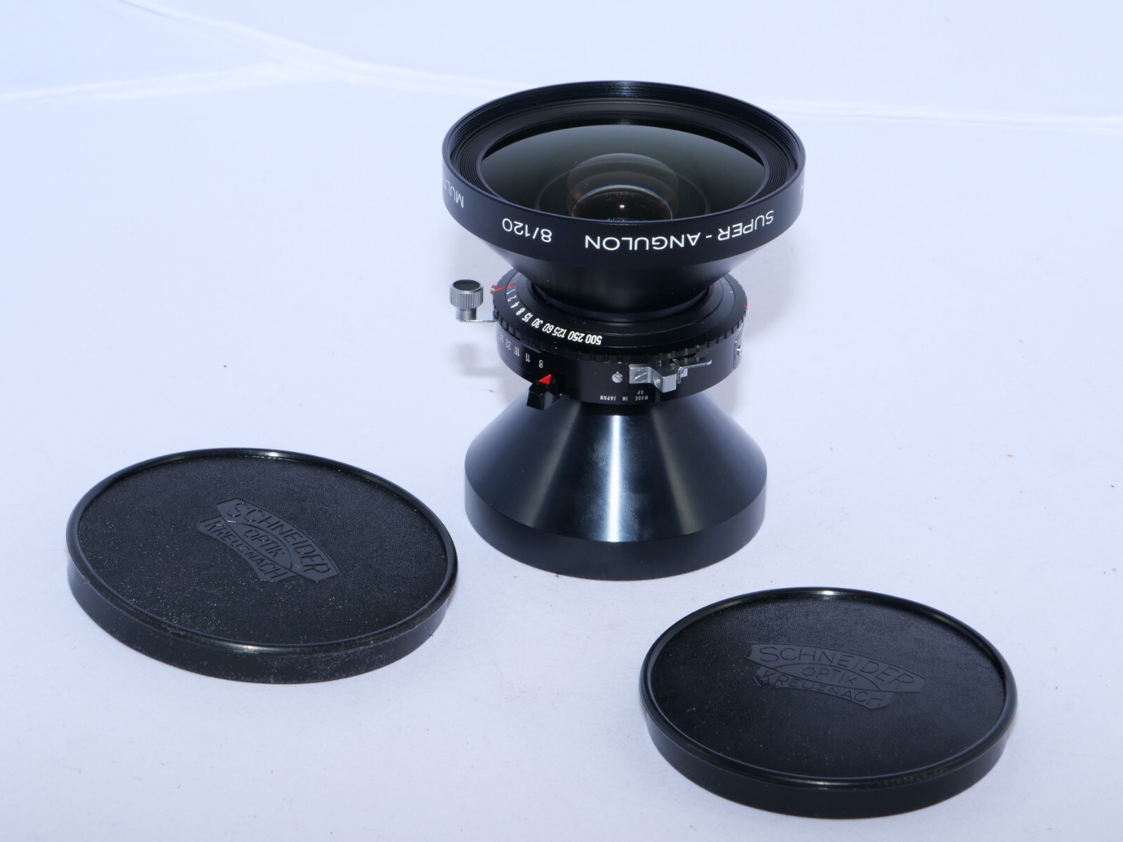 Schneider Super Angulon 120mm F8 MC Large Format Wide Angle