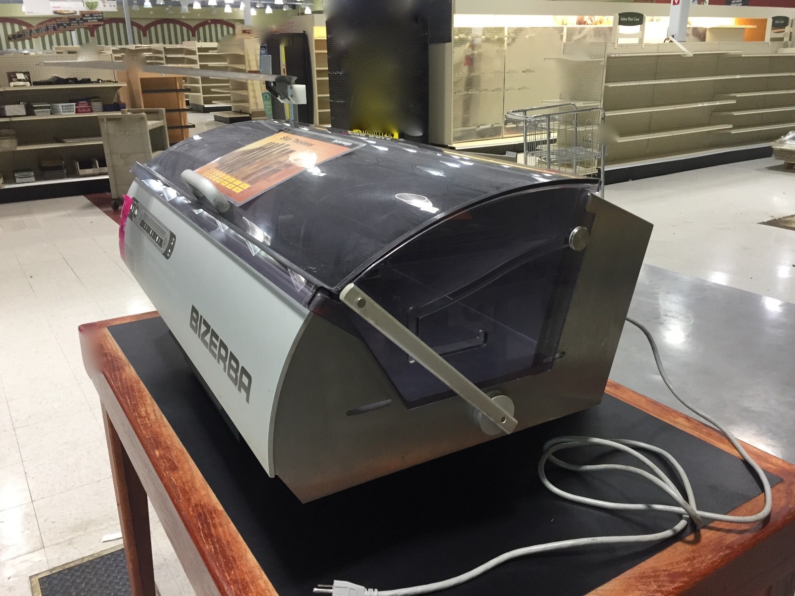 BIZERBA BRS-38 BREAD FOOD SLICER, RESTAURANT BAKERY.