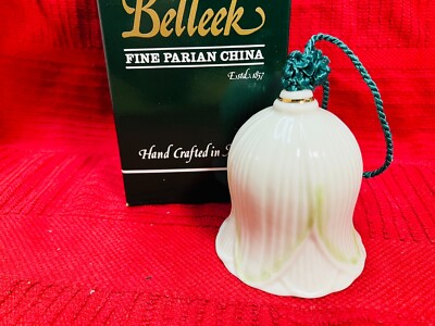 Belleek Christmas ornament ~ NEW IN BOX ~ RETIRED~ #2228 ~  LILY  BELL  ORNAMENT