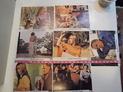  My Old Man's Place 1971 Arthur Kennedy Tapo Swope 10x7 Lobby cards set of 7 S5 
