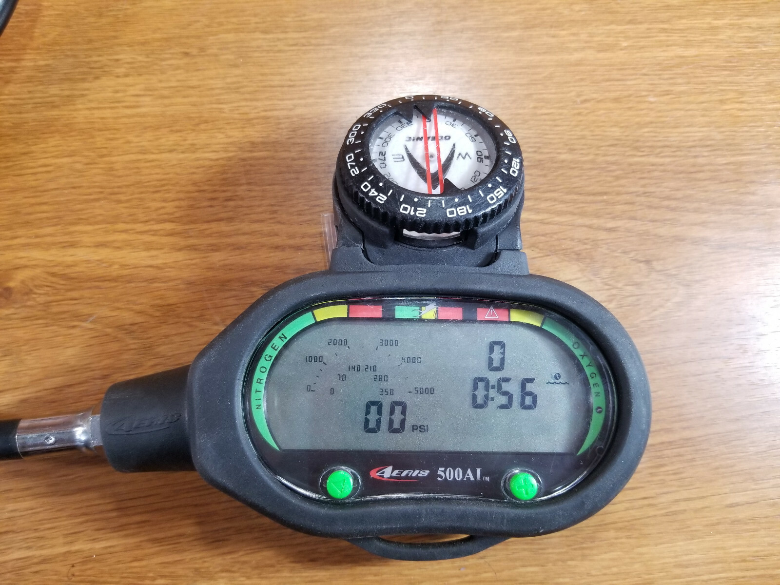Ocenaic Pro Plus 2 3 Computer Submersible Compass Puck Module Scuba Dive Aeris