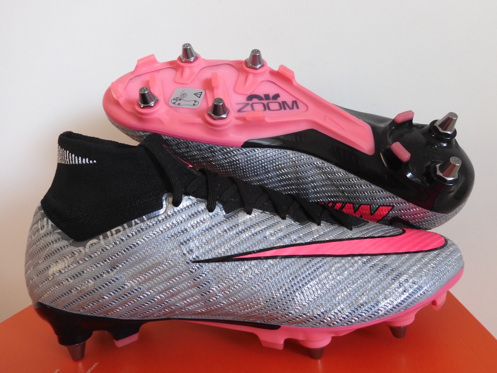 NIKE Mercurial Superfly Ⅸ Elite NU FG Nike Zoom Mercurial Superfly 9 Elite NU FG Guava Ice for