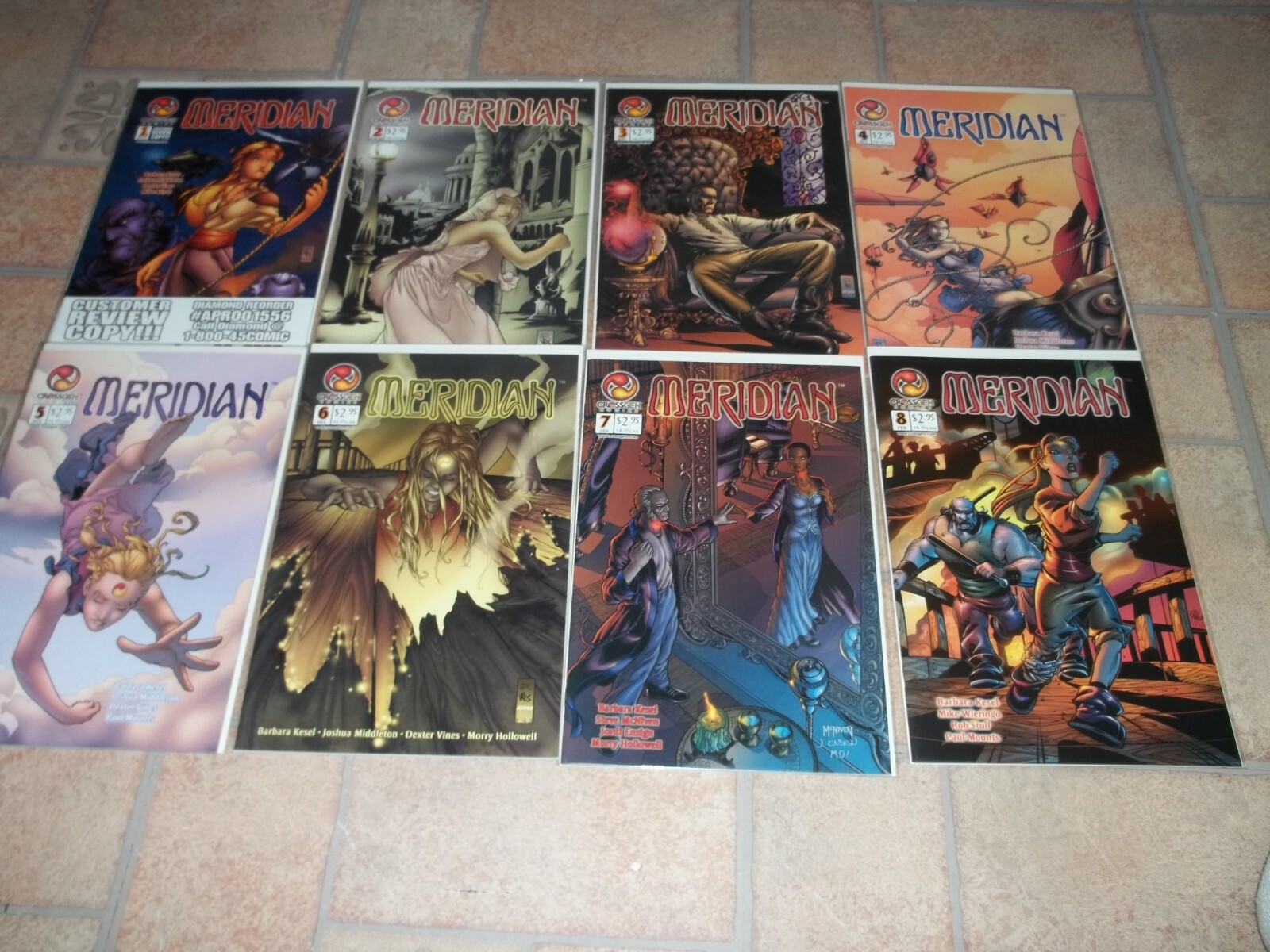 MERIDIAN (CrossGen, 2000-2004) #1 Review Copy, #2 - #25, #33